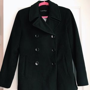 Calvin Klein Pea Coat, Petite size 4
